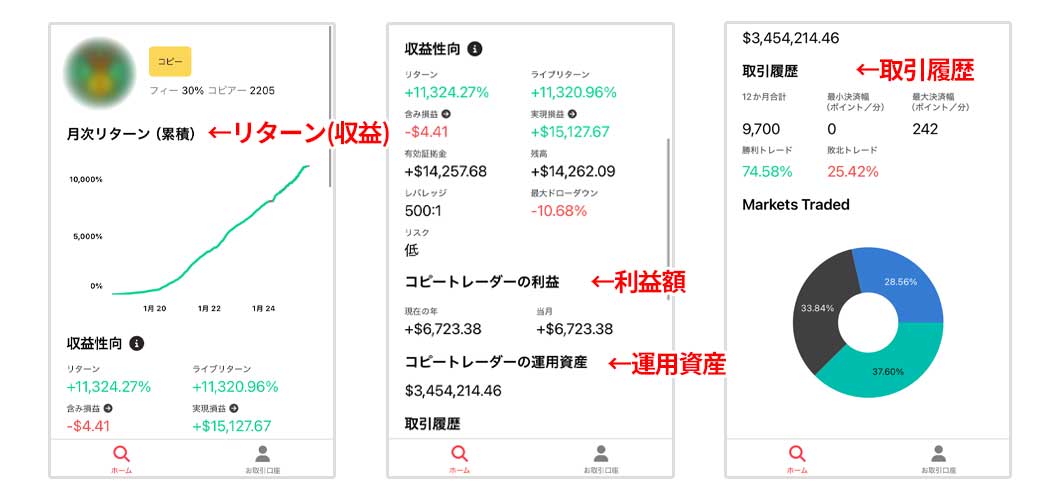 axiコピートレードシグナル詳細