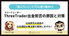 Threetrader出金拒否MV